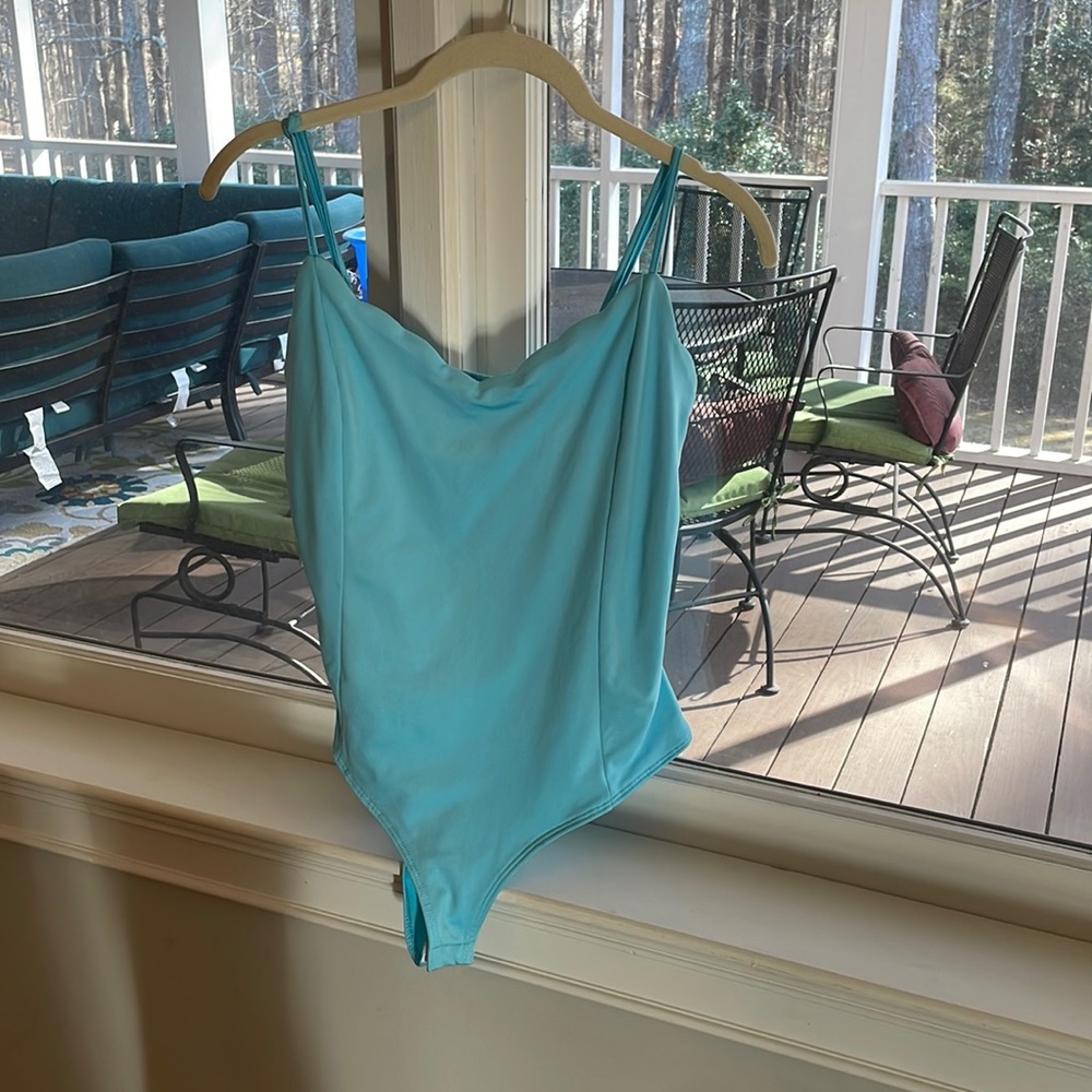 IRIS- blue bodysuit